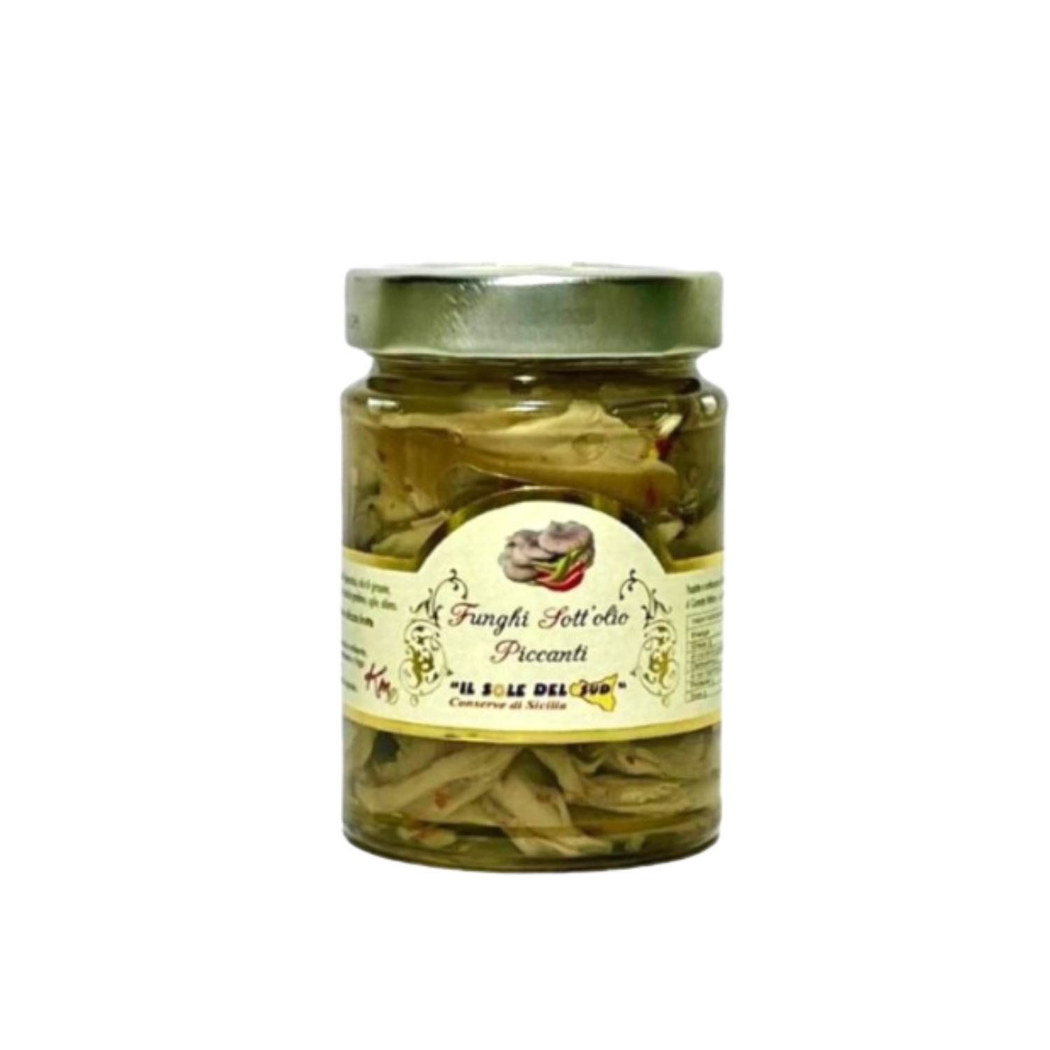 Funghi sott'olio piccanti lamariagnese