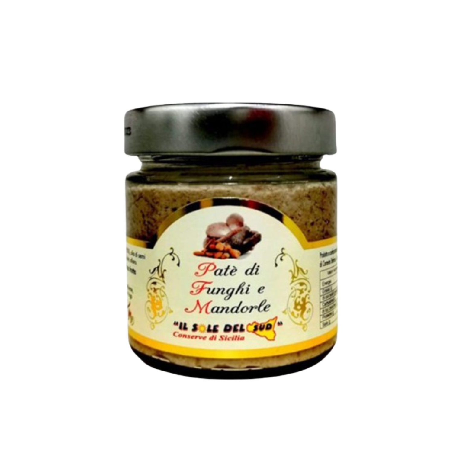 Paté di funghi e mandorle lamariagnese